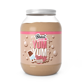 Proteín Yum Yum Whey 1000 g - BeastPink, príchuť čokoláda lieskový orech
