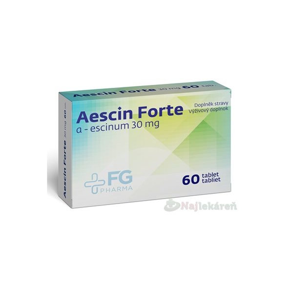 Favea Aescin Forte 30 mg - FG Pharma 60 ks