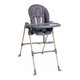 CHICCO Stolička jedálenská Polly Essential - Coal