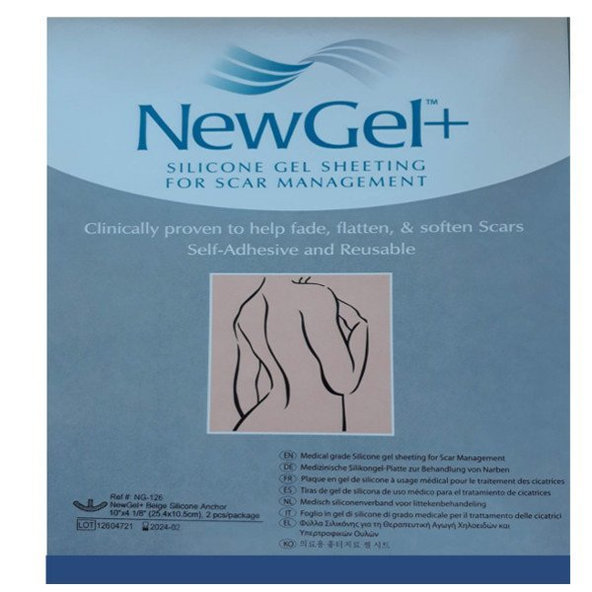 NewGel+ Béžová náplasť v tvare kotvy (2ks) NG-126