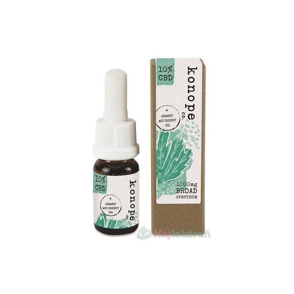 konope co. 10% + ORANICKÝ MCT KOKOSOVÝ OLEJ