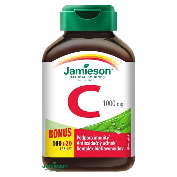 E-shop Jamieson Vitamin C 1000 mg 120 tbl
