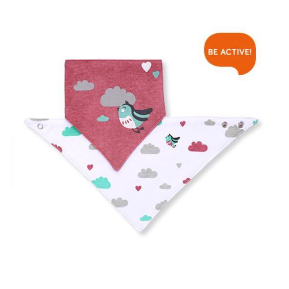 BABYONO Slintáčik malý vtáčik 0 m+ 2 ks