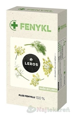 E-shop LEROS FENIKEL bylinný čaj, 20x1,5g (30g)