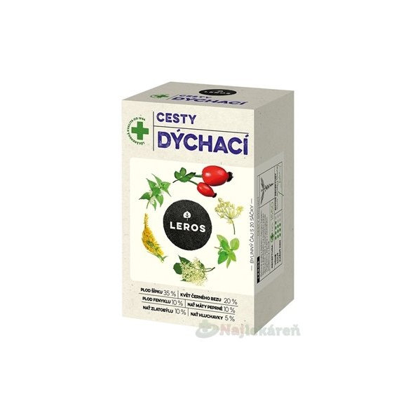 LEROS DÝCHACIE CESTY 20x1,5g (30g)