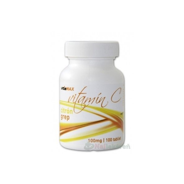 VITAMAX VITAMÍN C 100MG CITRÓN GREP