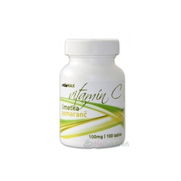 VITAMAX VITAMIN C 100MG POMARANČ-LIMETKA