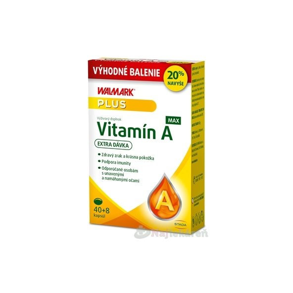 WALMARK Vitamín A MAX 48 kapsúl