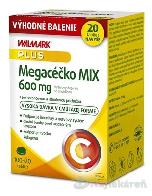 E-shop WALMARK MEGACÉČKO MIX 600 mg
