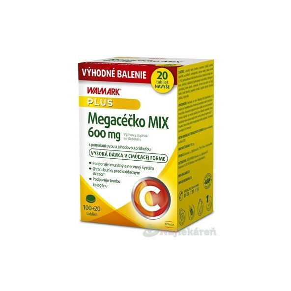 WALMARK MEGACÉČKO MIX 600 mg