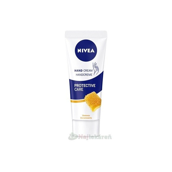 NIVEA Krém na ruky PROTECTIVE CARE s včelím voskom 75 ml