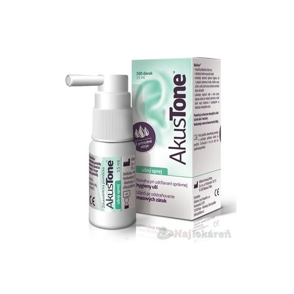 AkusTone ušný sprej 15 ml
