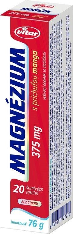 E-shop VITAR MAGNÉZIUM 375 mg
