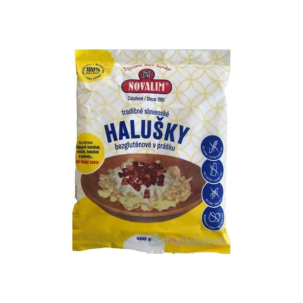 NOVALIM Halušky bezgluténové v prášku, 300g