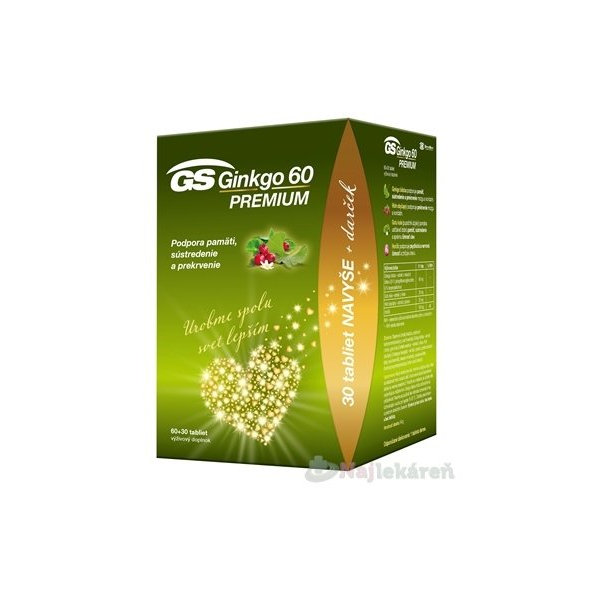 GS Ginkgo 60 PREMIUM darček 2021