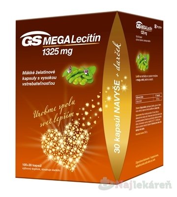 E-shop GS MegaLecitín 1325 mg darček 2021