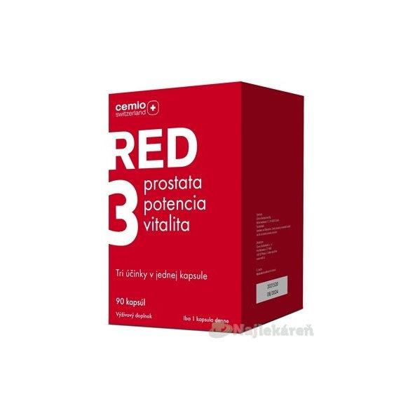Cemio RED3 darček 2021