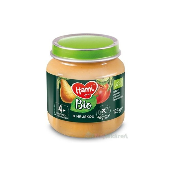 Hami ovocný príkrm BIO S hruškou