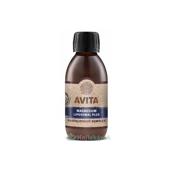 AVITA MAGNESIUM LIPOSOMAL PLUS, fosfolipidový komplex 200ml