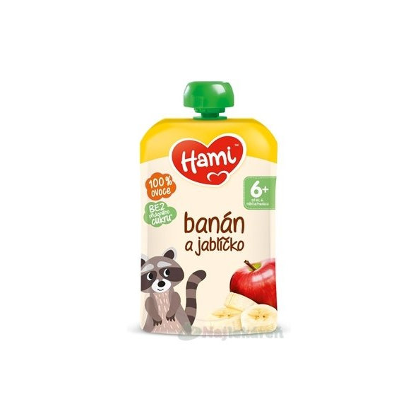 Hami kapsička Banán a jabĺčko