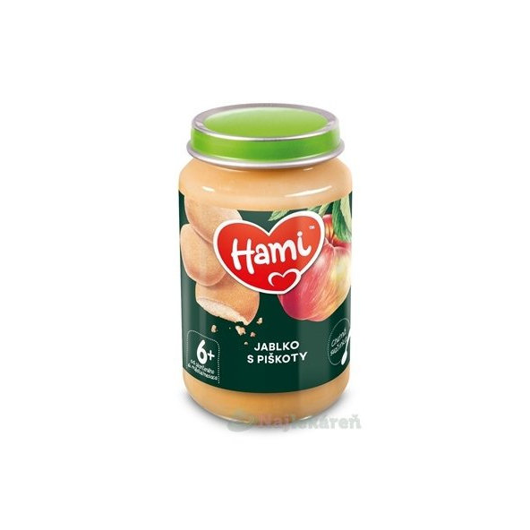 Hami príkrm Jablko s piškótami