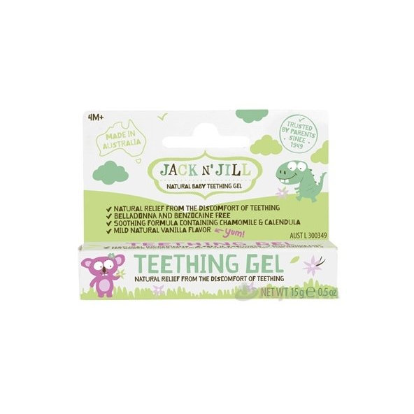 JACK N´JILL Gél na prerezávajúce sa zúbky
