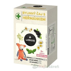 LEROS DETSKÝ BYLINNÝ ČAJ S RUMANČEKOM  20x1,5g (30g)