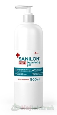 E-shop SANILON PROFI dezinfekčný gél s pantenolom 500ml