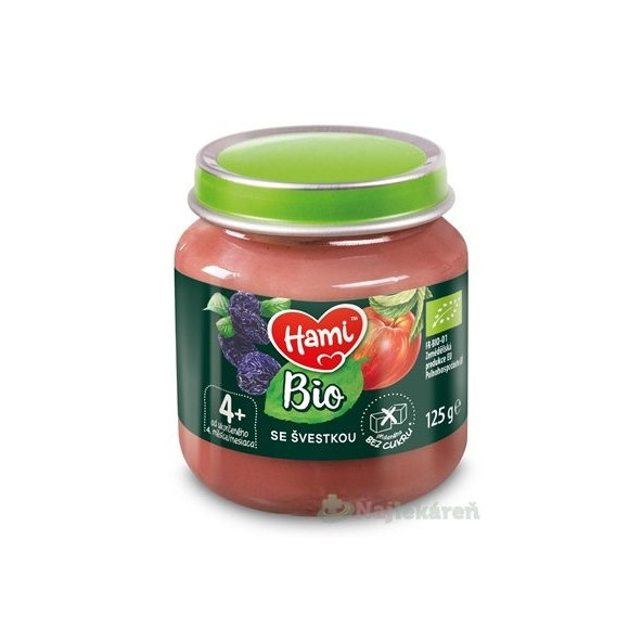 Hami ovocný príkrm BIO So slivkou