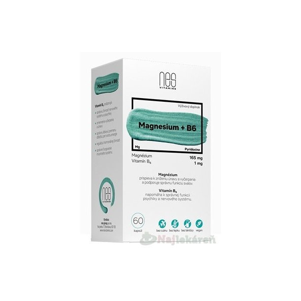 nesVITAMINS Magnesium 165 mg + B6 1 mg