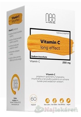 E-shop nesVITAMINS Vitamin C 250 mg long effect