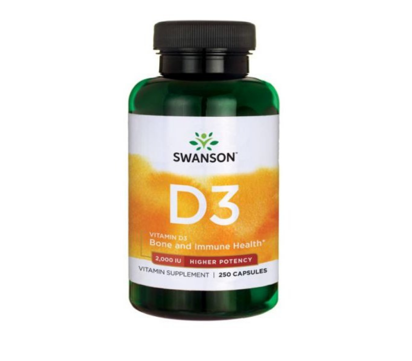 E-shop Swanson Vitamín D3 2000IU 250cps