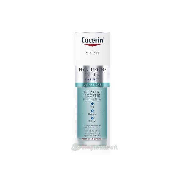 Eucerin Hyaluron-Filler + 3x EFFECT Hydratačný booster 30ml