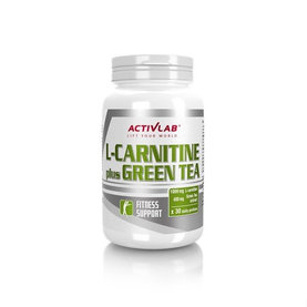L-Carnitine + Green Tea 60 kaps - ActivLab, bez príchute