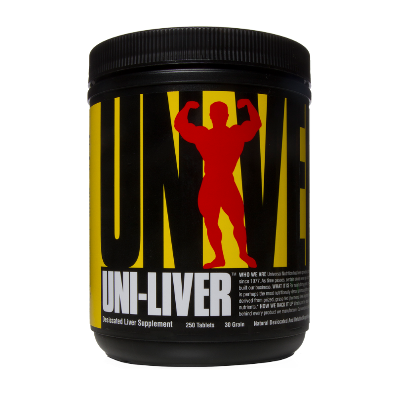 E-shop Uni-liver - Universal Nutrition, bez príchute, 250tbl