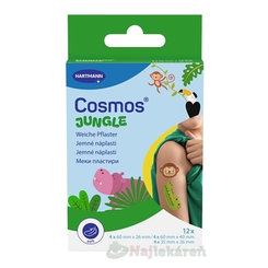 Cosmos Jungle náplasť v tvere zvieratiek 12 kusov