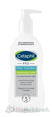 Cetaphil PRO ITCH CONTROL Hydratačné mlieko 295ml