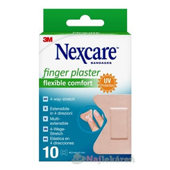 3M Nexcare Flexible Comfort Pružné náplasti 44,5 mm x 51 mm 10 ks