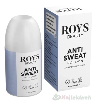 ROYS Beauty Anti Sweat antiperspirant roll-on 50 ml