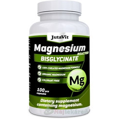JutaVit Bisglycinát horečnatý 100 kapsúl