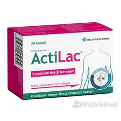 Actilac probiotiká 30 kapsúl