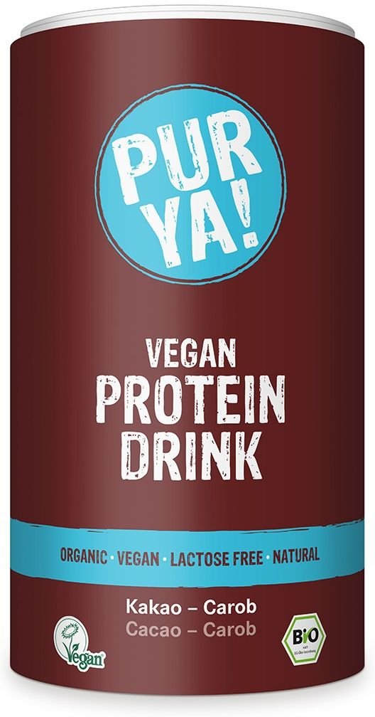 E-shop Vegan Protein Drink 550 g - PURYA!, príchuť kakao carob