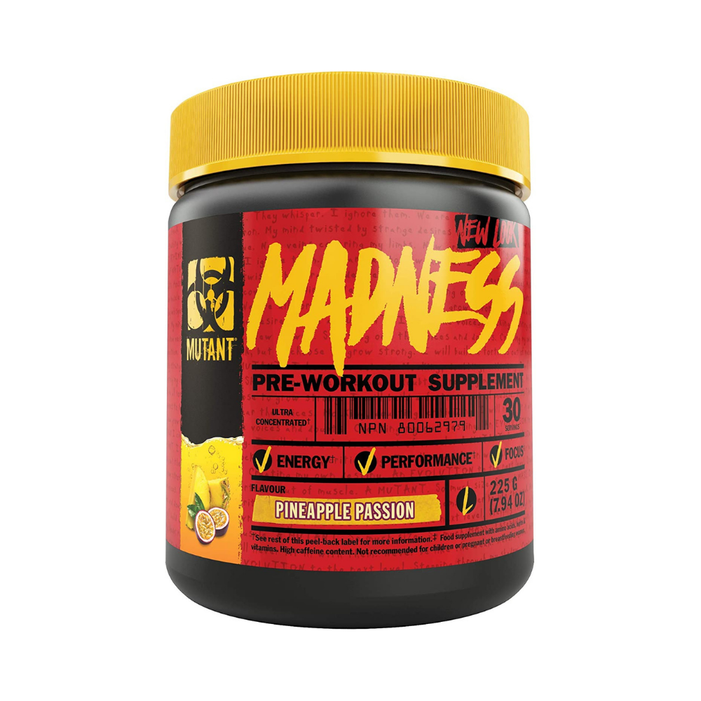 E-shop Predtréningový stimulant Mutant Madness 225 g - PVL, príchuť broskyňa mango