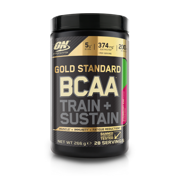 Gold Standard BCAA Train Sustain - Optimum Nutrition, príchuť kola, 266g