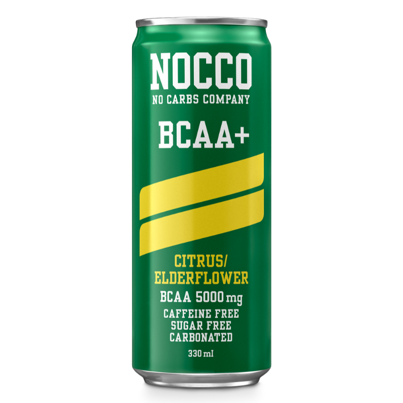 E-shop BCAA + 330 ml - NOCCO, príchuť citrus baza