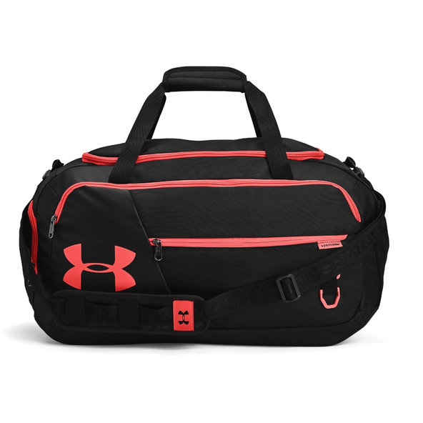 Undeniable Duffle 4.0 MD Gym Bag Black Red - Under Armour