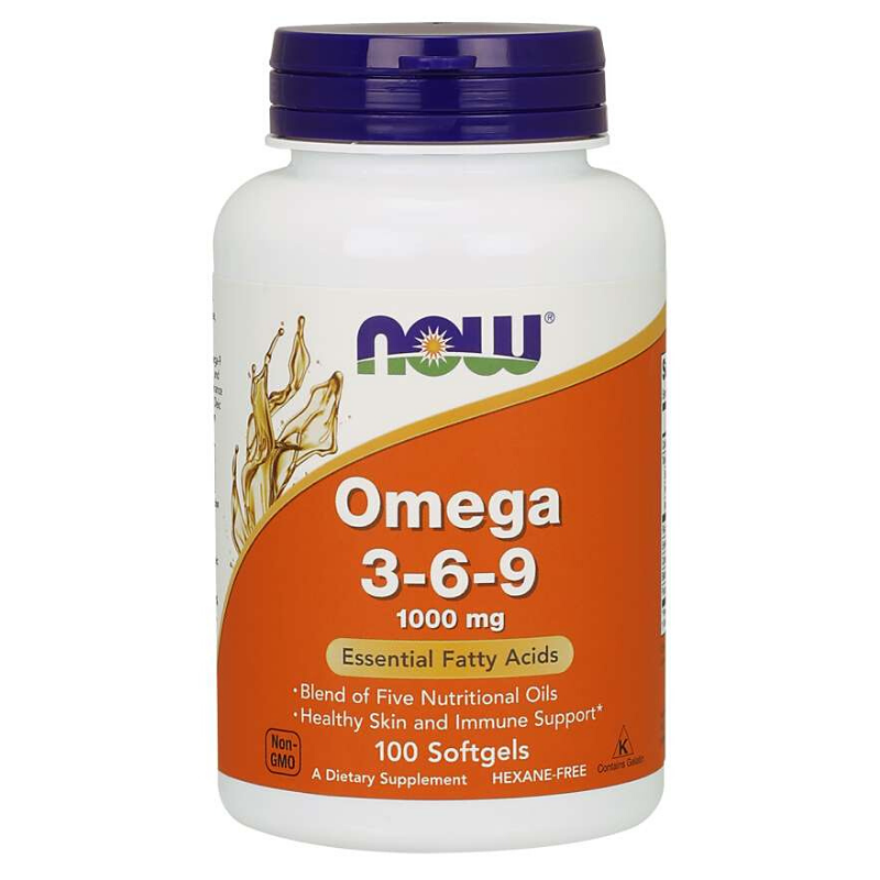 E-shop Omega 3-6-9 1000 mg - NOW Foods, 100cps