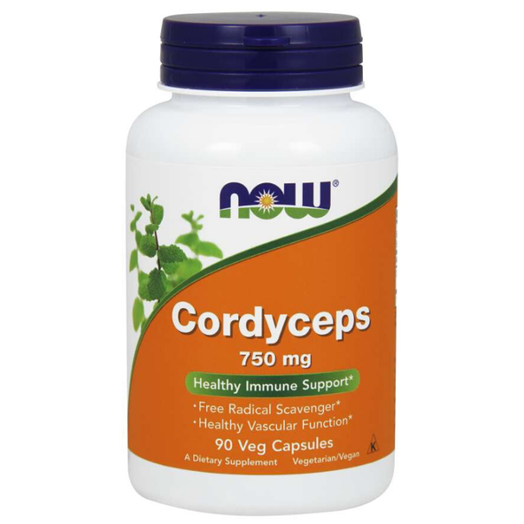 Cordyceps 750 mg - NOW Foods, 90cps