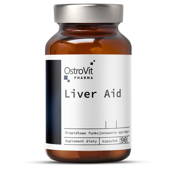 Podpora pečene Liver Aid 90 kaps - OstroVit Pharma