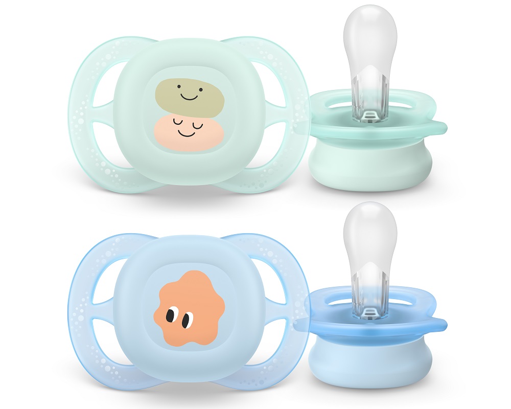 AVENT Cumlík Ultra start obrázok 0-2m chlapec 2 ks